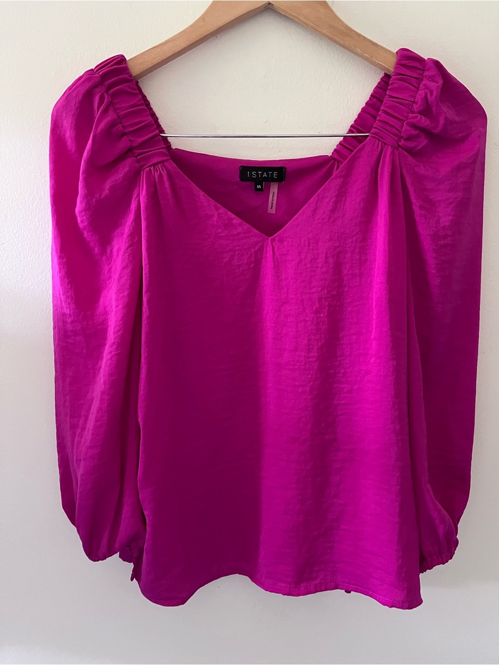 1. State Fuschia Blouse
